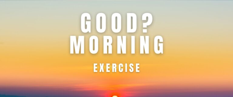 Good morning แลคติก